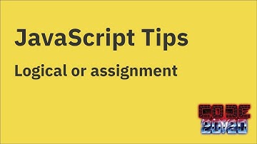 JavaScript tips — The logical or assignment operator ||=