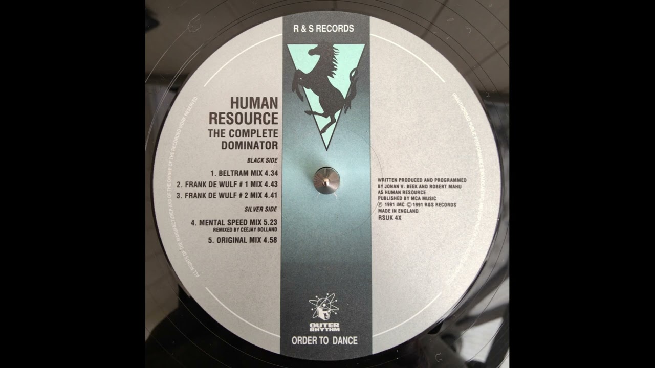 Human Resource - The Complete Dominator (Original Mix) - YouTube