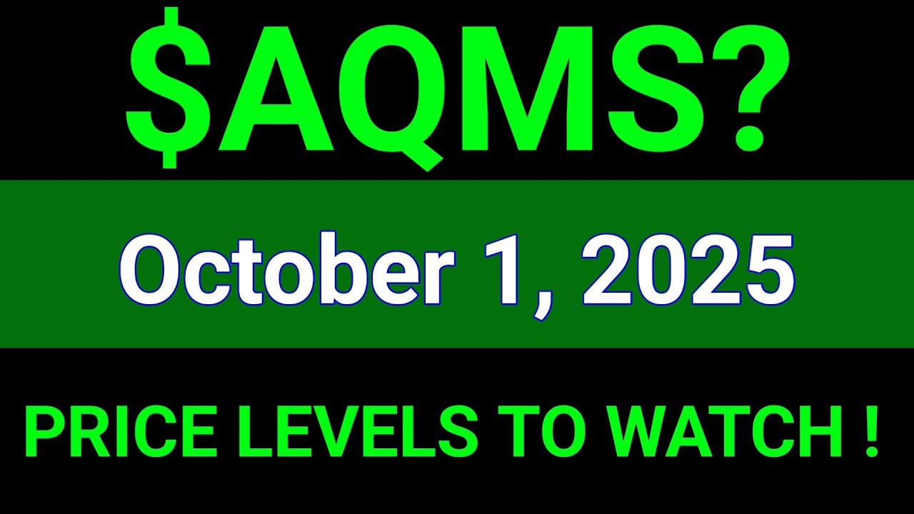 AQMS Stock (Aqua Metals, Inc.) AQMS Stock Technical Analysis | October 1, 2025