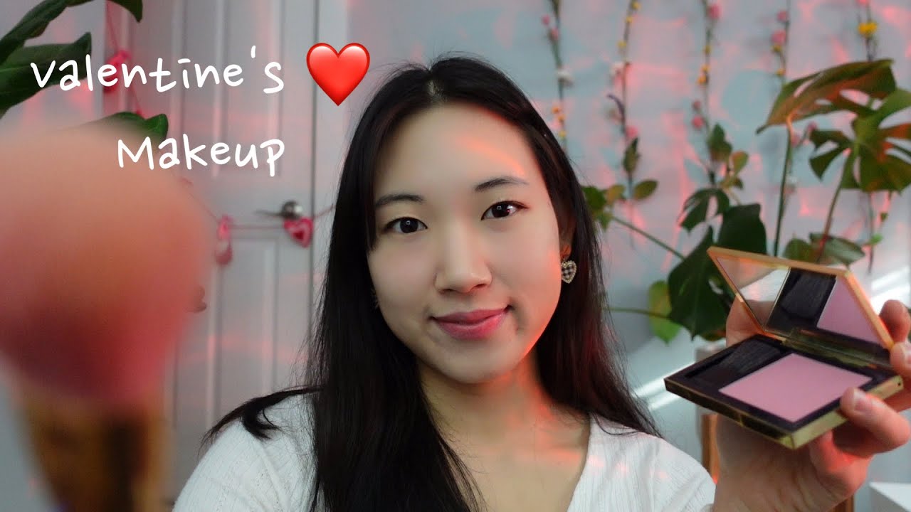 ASMR Doing Your Valentine's Day Makeup 💖