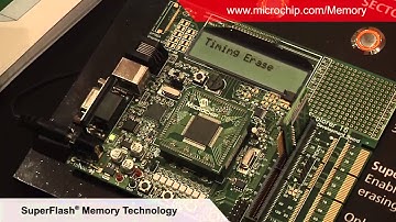 Comparing Flash Memory Chip Erase Times with SuperFlash® Technology