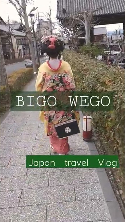 [vlog]BIGO  WEGO  kyoto maiko makeover[Japan travel]