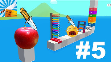 Slice It All !!👗💋🎉 MAX LEVEL in Slice It All ( playing 25 MIN ) android,IOS gameplay | 47 games