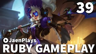 Mobile Legends (Full Gameplay) - Ruby Offlane! - JaenPlays - Practicing and trying FLICKER HOOKS!