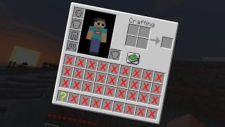 Minecraft, But Our Inventory Shrinks...