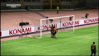 pes 2010 brazil vs colombia