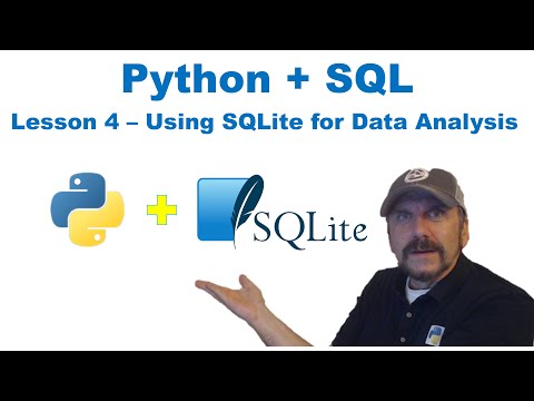 Master Using SQL with Python:  Lesson 4 - Using SQLite for Data Analysis