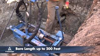 Grundopit® Horizontal Directional Drilling System: Pit Launched MiniDirectional Drill