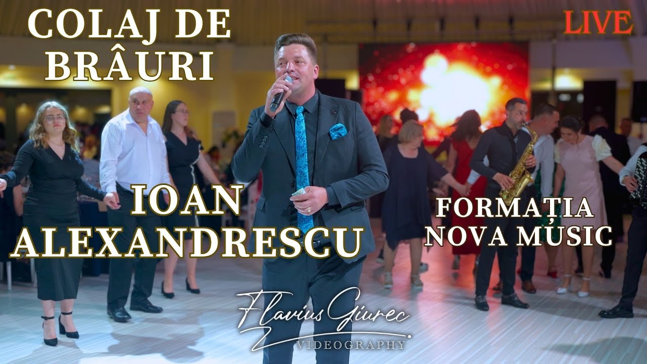 Ioan Alexandrescu - Colaj brauri | Nunta Andrei & Ioana | Live 2025