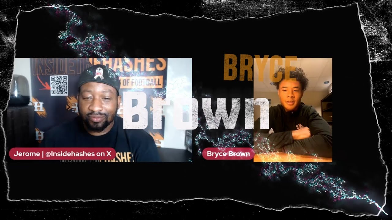 Exclusive: 25' Union Grove HS WR Bryce Brown || Inside The Hashes on Their Journey