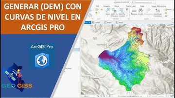 GENERAR (DEM) CON CURVAS DE NIVEL EN ARCGIS PRO