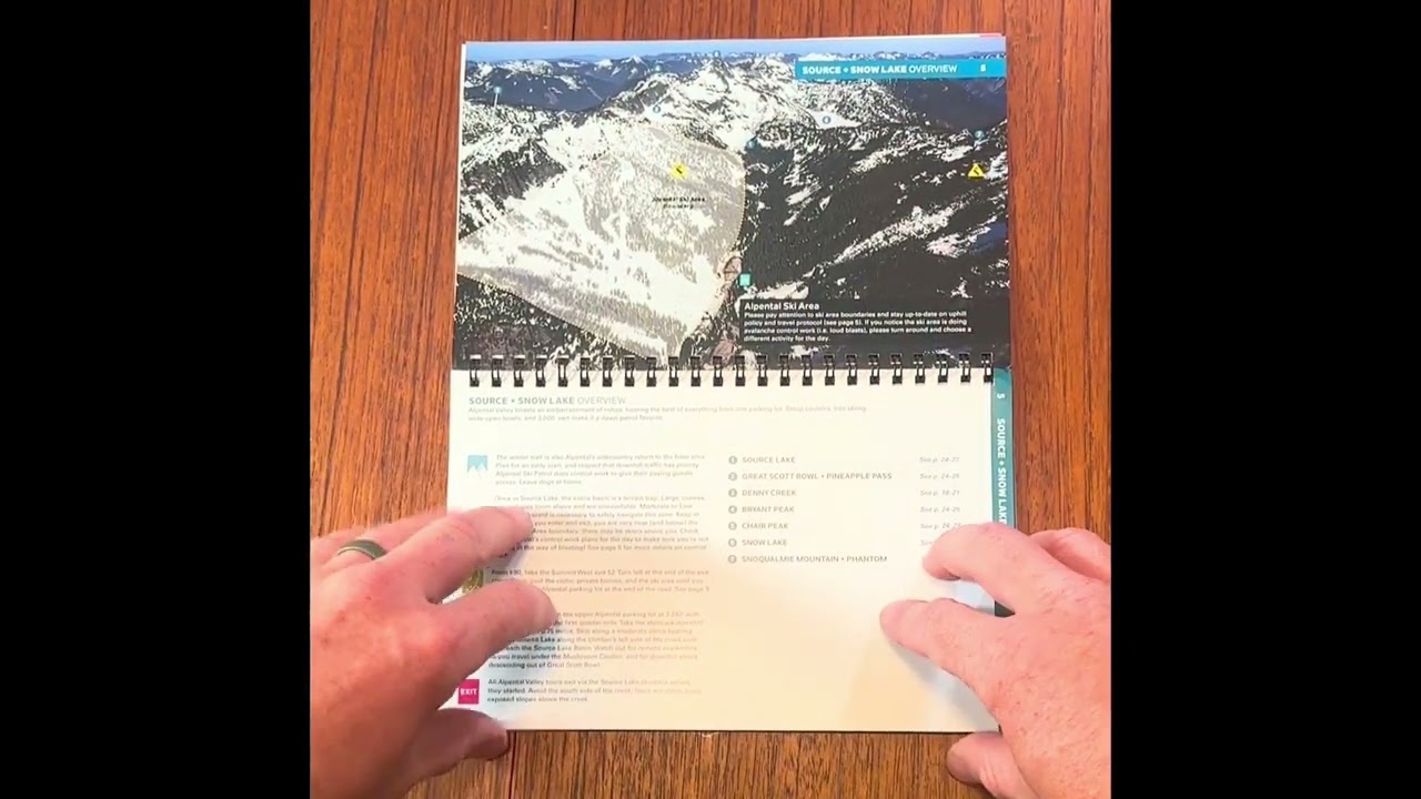 Backcountry Skiing Snoqualmie Pass, Washington [2nd Edition]