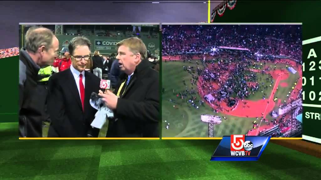 Boston Red Sox owner John Henry reacts to World Series victory - YouTube