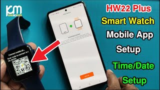 Connect HW22 Plus Smartwatch To Wearfit Pro App | Hw22 plus smart watch time Setting Wearfit pro app screenshot 1