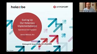 Holaspirit User Club - Sep. 11th 2020 - How to scale the practice