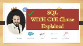 SQL WITH Clause (CTE) Explained | Common Table Expression in SQL | Recursive CTE | SQL Developer