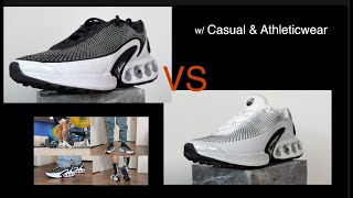 Nike AirMax DN Black/Cool Grey/Pure Platinum/White VS White/Photon Dust/Metallic Silver/Black–OnFeet