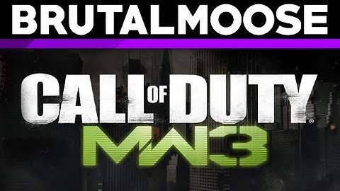 Let Me Tell You How Badass MW3 Is