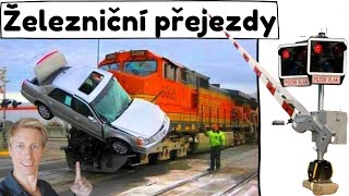 Železniční přejezdy🚂Autoškola 2024: Se závorami, světly, bez nich - Jak na ně?🚆(Nehoda v ČR)🚇Video