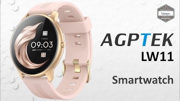 AGPTEK LW11 Smartwatch - LW11 Connected Watch - FitCloud Pro App - Android & IOS - Unboxing