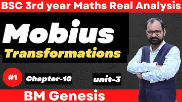 Mobius Transformation | Bilinear transformation | Conformal Mappings \ L-1