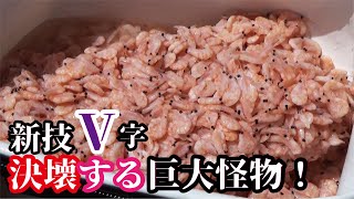 【釣り】こんな時期にブイ字の新技で記録的特大モンスターが出てきて決壊した！