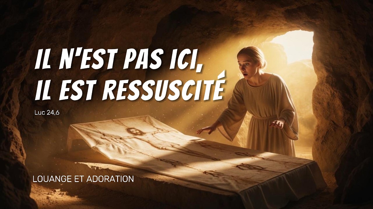 Chant de louange : Il n’est pas ici, il est ressuscité. » — Luc 24,6 : Jésus Souffle de vie - William BAZIN