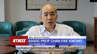 Assoc Prof Chan Pak Kwong (Programme Director) for MSc (Electronics) at NTU EEE.