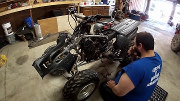 Yamaha warrior 350 rebuild Pt 1