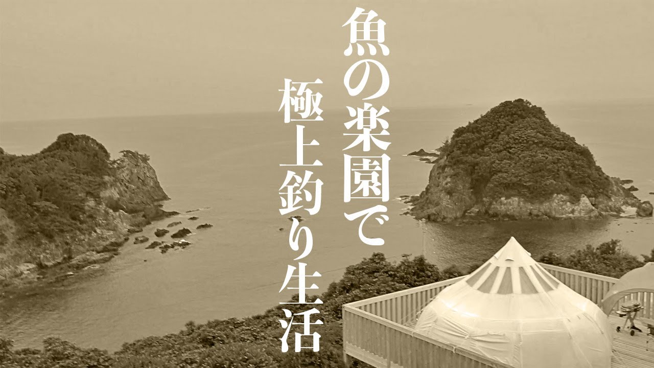 1000種類もの魚が生息する“魚の楽園”は釣り人にとっても最高の場所でした。〜1泊2日の極上釣り生活〜高知県大月町