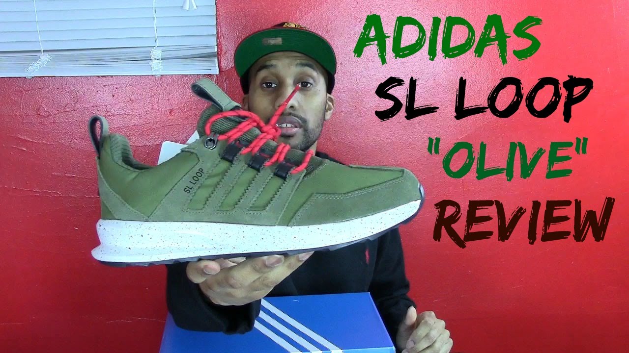 adidas sl loop green