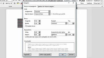 Como fazer o espaçamento no Word?