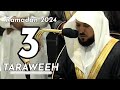 3 ramadan 2024  sheikh maher al muaiqly  beautiful taraweeh recitation  surah baqarah 12 march 24