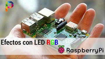 EFECTOS con LED RGB 💡 ► RASPBERRY PI [ TUTORIAL 6 ] ✅