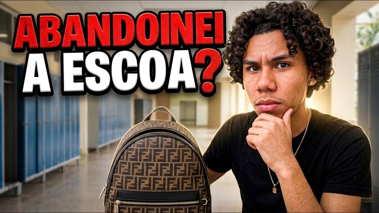 ABANDONEI A ESCOLA? #highschoolvlog 