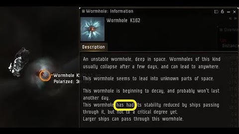 Eve online - Doing it Wrong, hole rolling