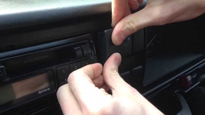 VW golf mk2 how to change fog light switch in 45 s...