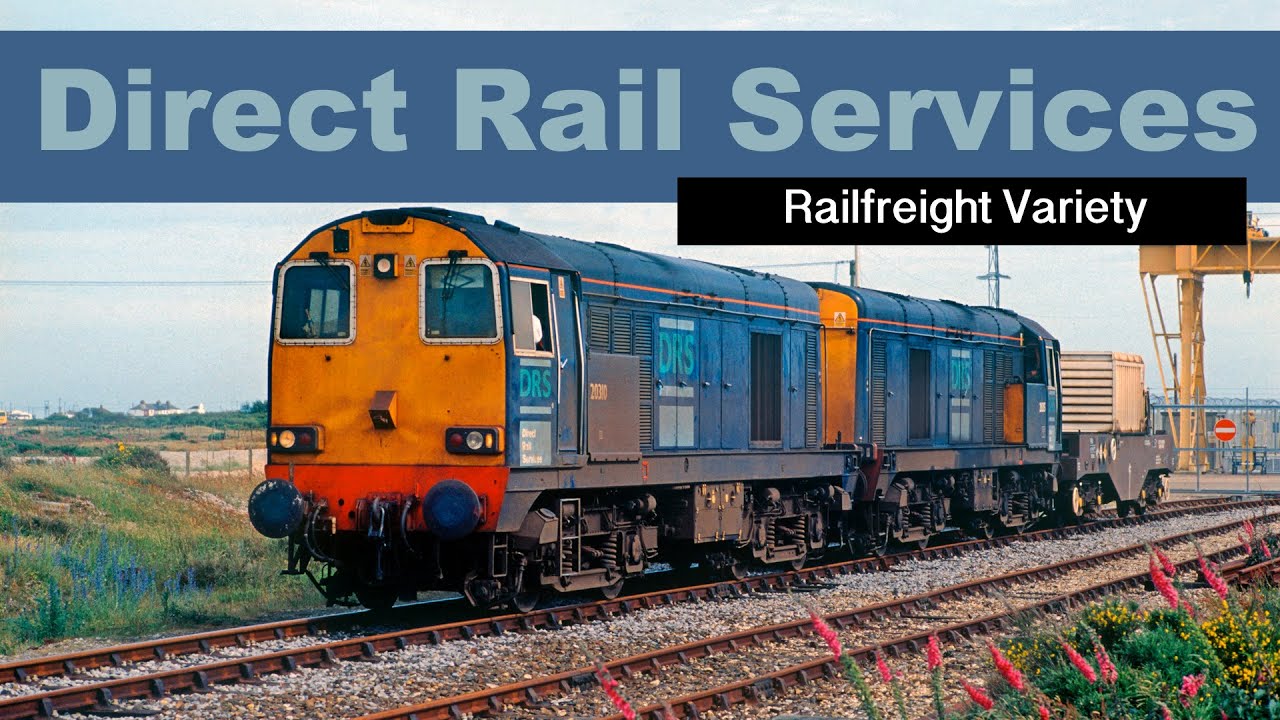 Direct Rail Services (DRS) Railfreight Variety with Class 20s, 37s, 57s and 66s