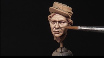 PAINTING A FACE IN 75mm  PART 2  BLENDING AND  ADDING EFFECTS