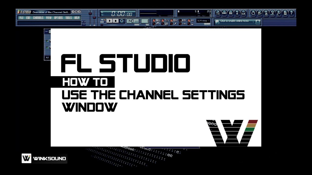 how to open channel settings in fl studio how to open channel settings in fl studio