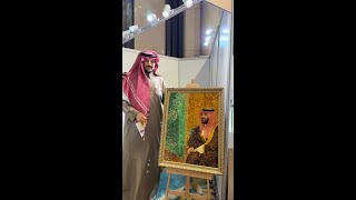 اليوم الثاني لزيارة الامير ناصر بن نواف لمعرض السبح في دولة قطر