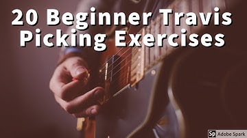 20 Beginner Travis Picking Exercises & Patterns   Ultimate Guitar Tutorial w  TAB