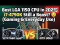 Best LGA 1150 CPU in 2025 – i7-4790K Still a Beast? 🔥 (Gaming &amp; Everyday Use)