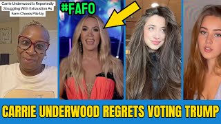Carrie Underwood REGRETS Vote as 400 Acre Farm Collapses Under Trump Policies #FAFO Season