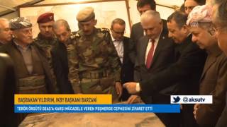 Başbakan Yıldırım Peşmerge Cephesini Ziyaret Etti