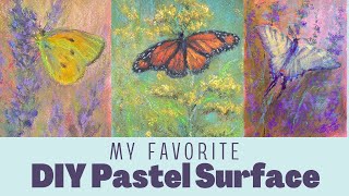 My Favorite DIY Soft Pastel Surface - Butterfly Tutorial screenshot 2