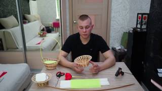 Делаем корзинку для цветов Делаем корзинку для цветов