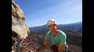Climbing at El Cajon Mountain