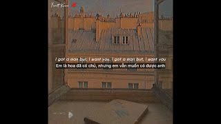 「Lyrics + Vietsub」 You Right - Doja Cat, The Weeknd (4K) | #firstkiss 💋