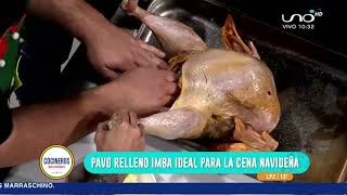 PAVO RELLENO IMBA - Cocinero Luis Gutierrez